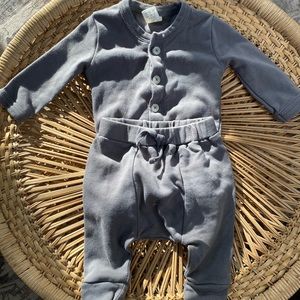 Kate Quinn charcoal grey lounge set